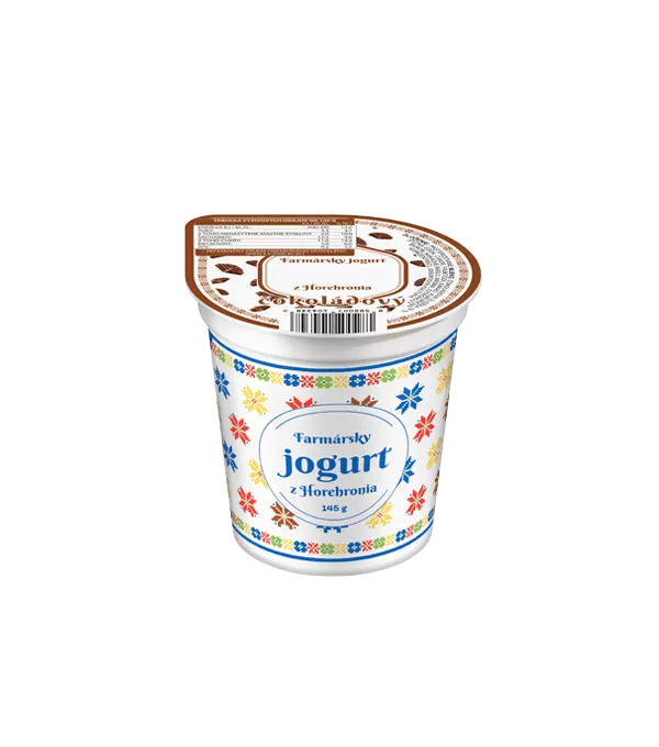 Farmárský jogurt z Horehornia čokoládový 145 g