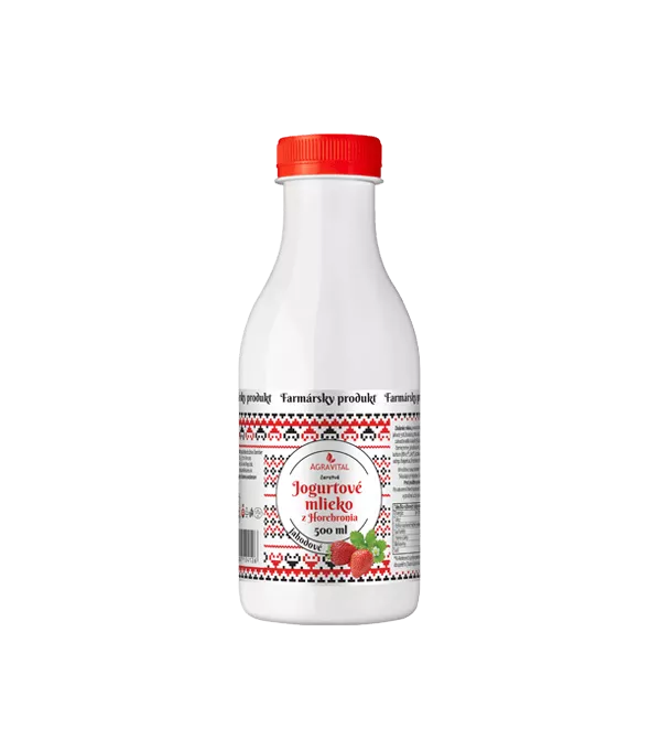 Jogurtové mlieko z Horehronia jahodové 500 ml
