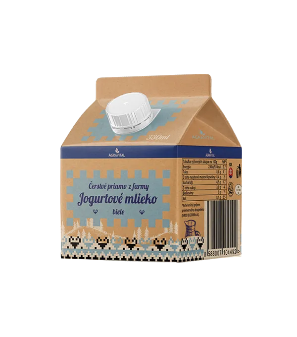 Jogurtové mlieko z Horehronia biele 330 ml