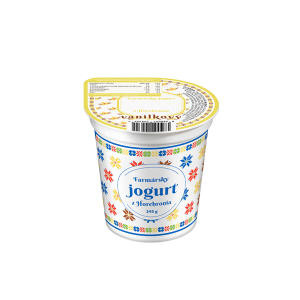 Farmárský jogurt z Horehronia vanilkový 145 g