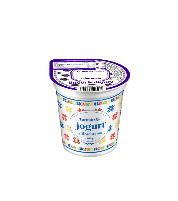 Farmárský jogurt z Horehronia čučoriedkový 145 g