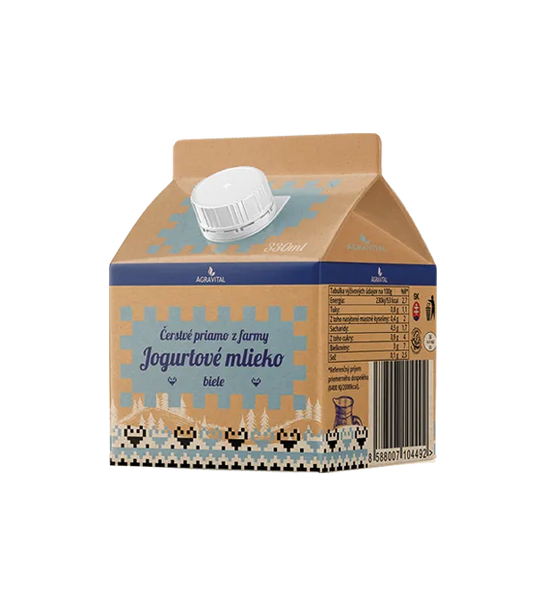 Jogurtové mlieko z Horehronia biele 330 ml