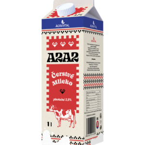 A2A2 Farmárske plnotučné mlieko 1 liter / 3,5 % Čerstvé